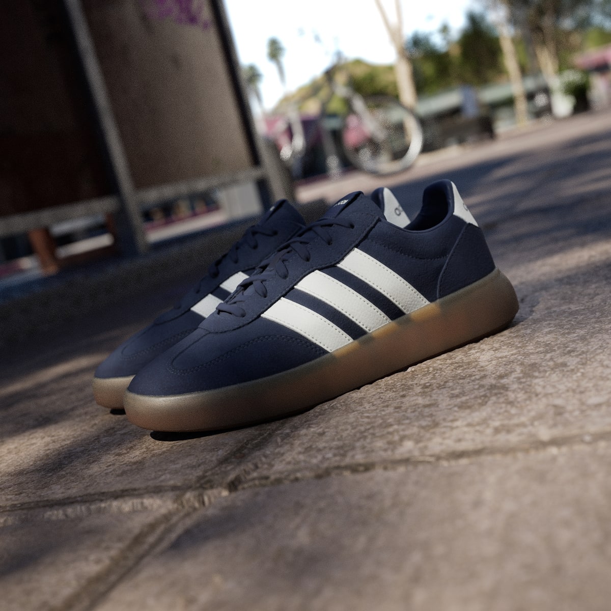 adidas Men's Barreda Decode Shoes - Night Indigo / Off White / Gum