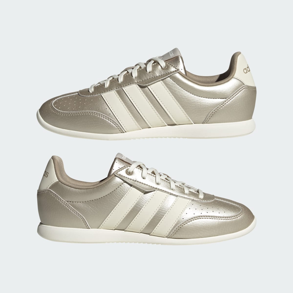 adidas Women's Barreda LO Shoes - Cyber Metallic / Off White / Beige