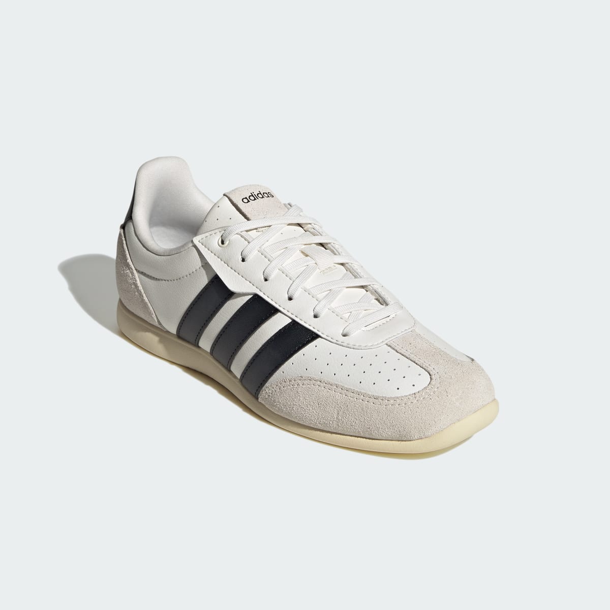 adidas Women's Barreda LO Shoes - Core White / Core Black / Warm Vanilla