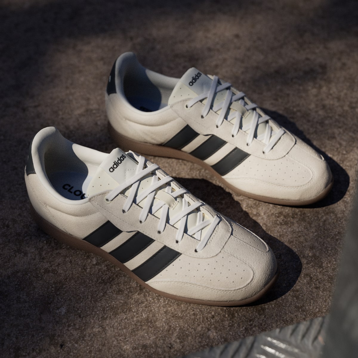 adidas Women's Barreda LO Shoes - Cream White / Core Black / Carbon