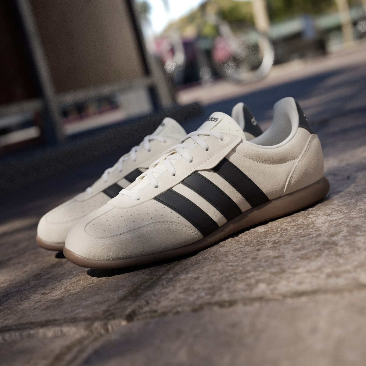 adidas Women's Barreda LO Shoes - Cream White / Core Black / Carbon