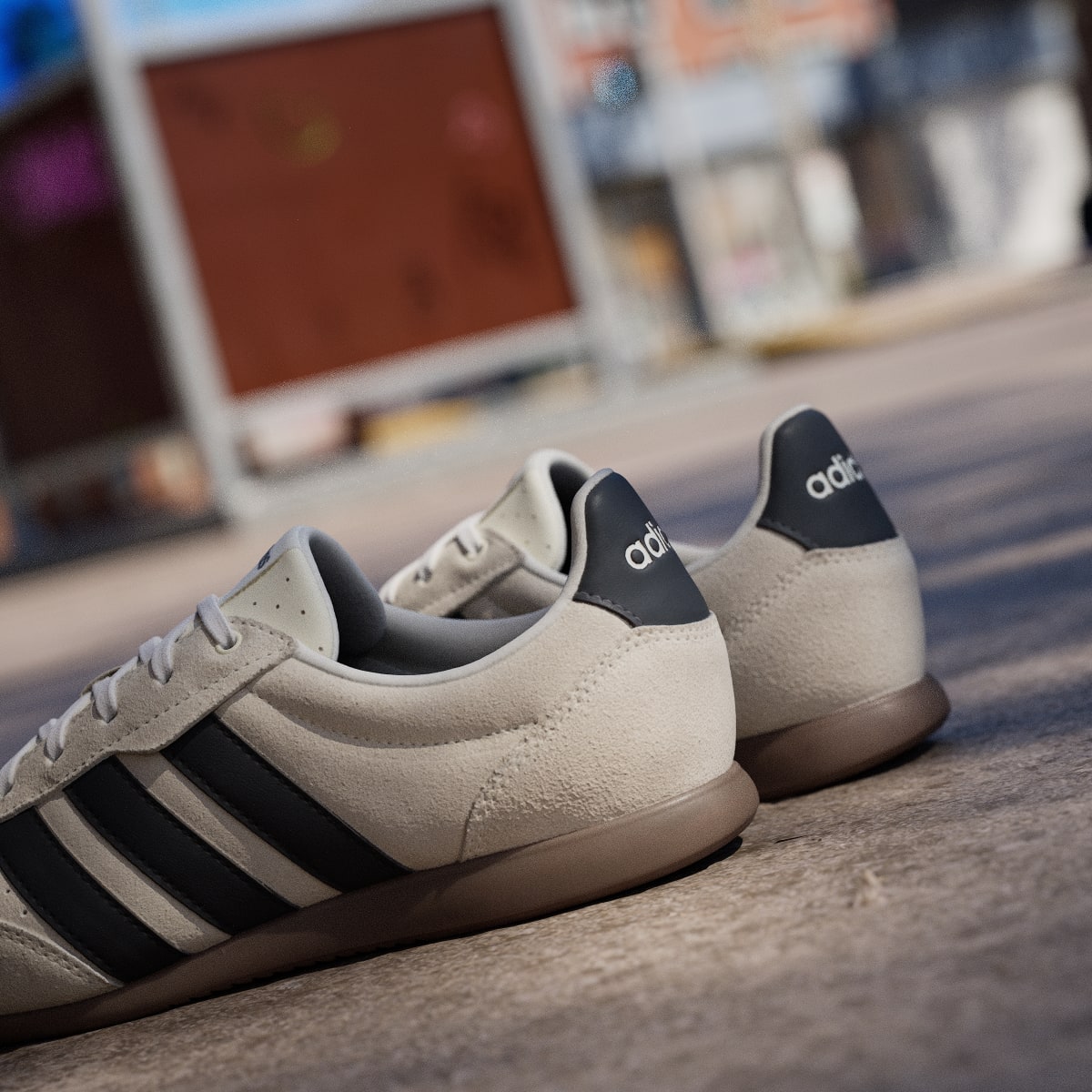 adidas Women's Barreda LO Shoes - Cream White / Core Black / Carbon