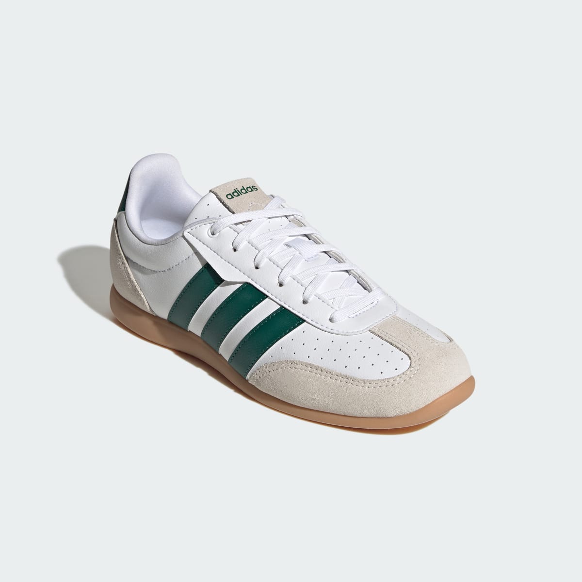 adidas Women's Barreda LO Shoes - Cloud White / Collegiate Green / Chalk White