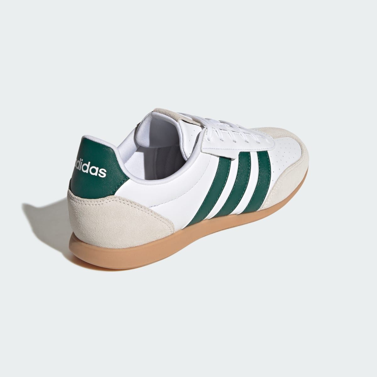 adidas Women's Barreda LO Shoes - Cloud White / Collegiate Green / Chalk White