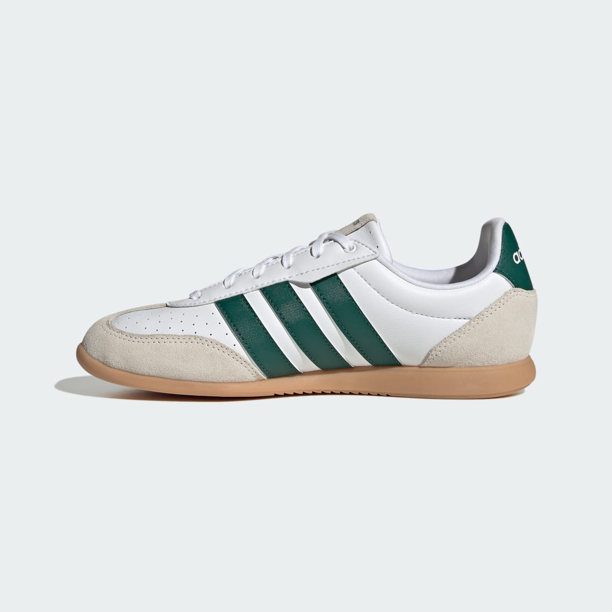 adidas Women's Barreda LO Shoes - Cloud White / Collegiate Green / Chalk White