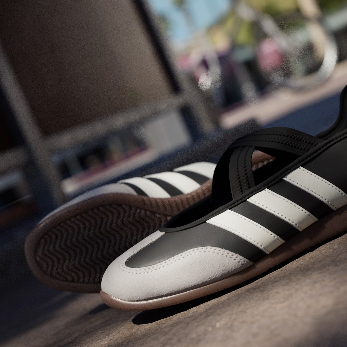 adidas Women's Barreda Mary Jane Shoes - Core Black / Core White / Gum