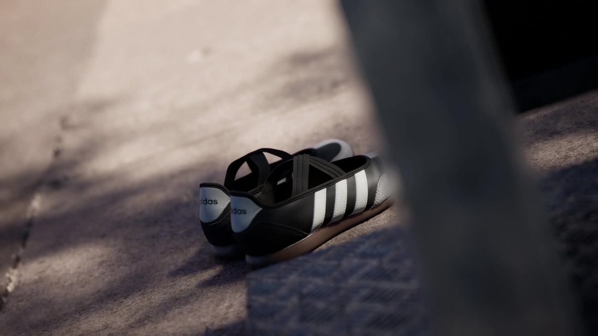 adidas Women's Barreda Mary Jane Shoes - Core Black / Core White / Gum