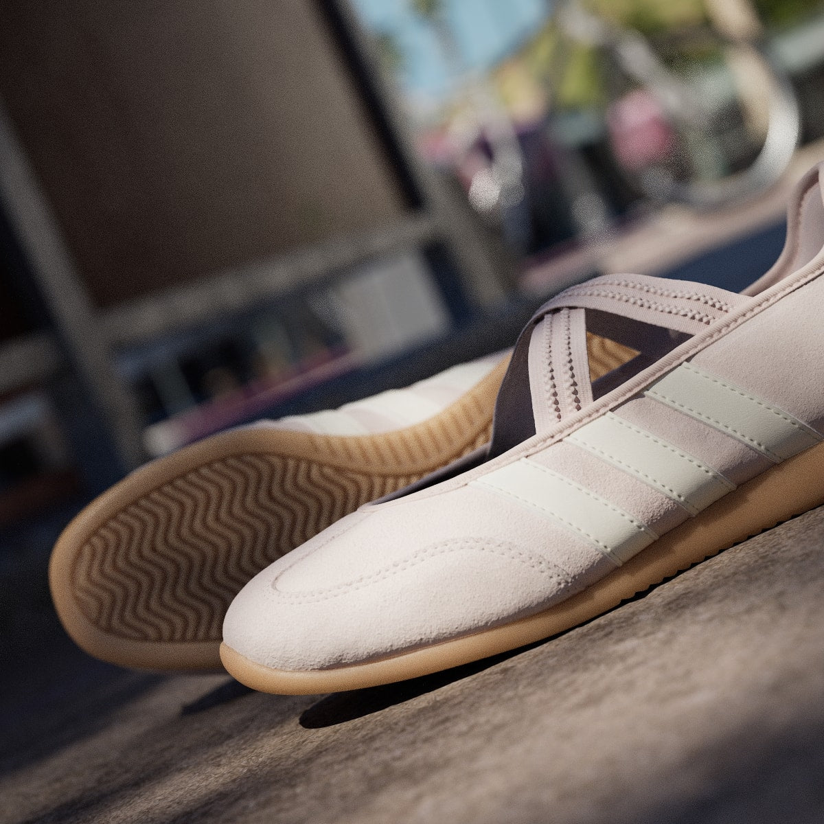 adidas Women's Barreda Mary Jane Shoes - Putty Mauve / Off White / Gum