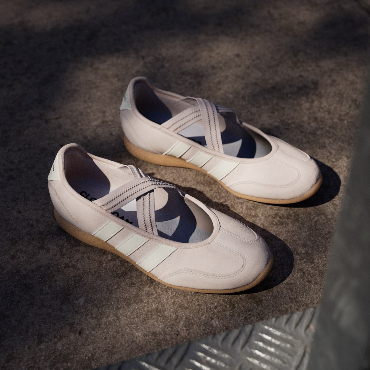 adidas Women's Barreda Mary Jane Shoes - Putty Mauve / Off White / Gum