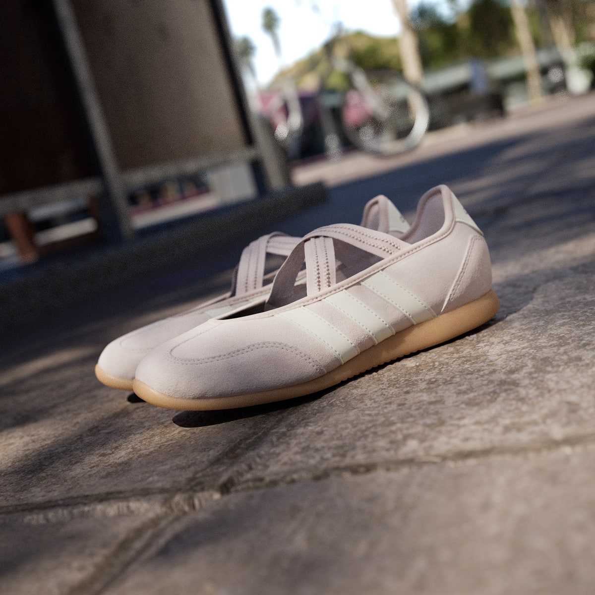 adidas Women's Barreda Mary Jane Shoes - Putty Mauve / Off White / Gum