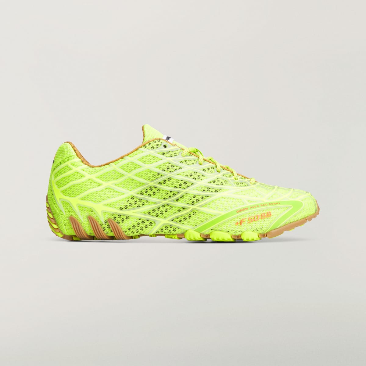 adidas Women's Bad Bunny F50 Ghost Sprint - Solar Slime / Mesa / Semi Solar Slime