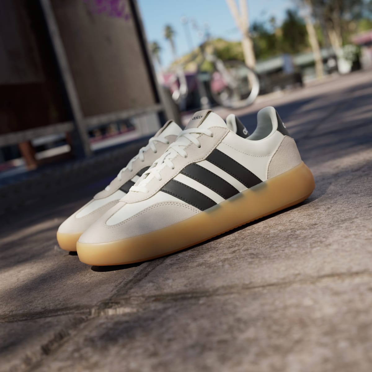 adidas Men's Barreda Decode Shoes - Off White / Core Black / Gum
