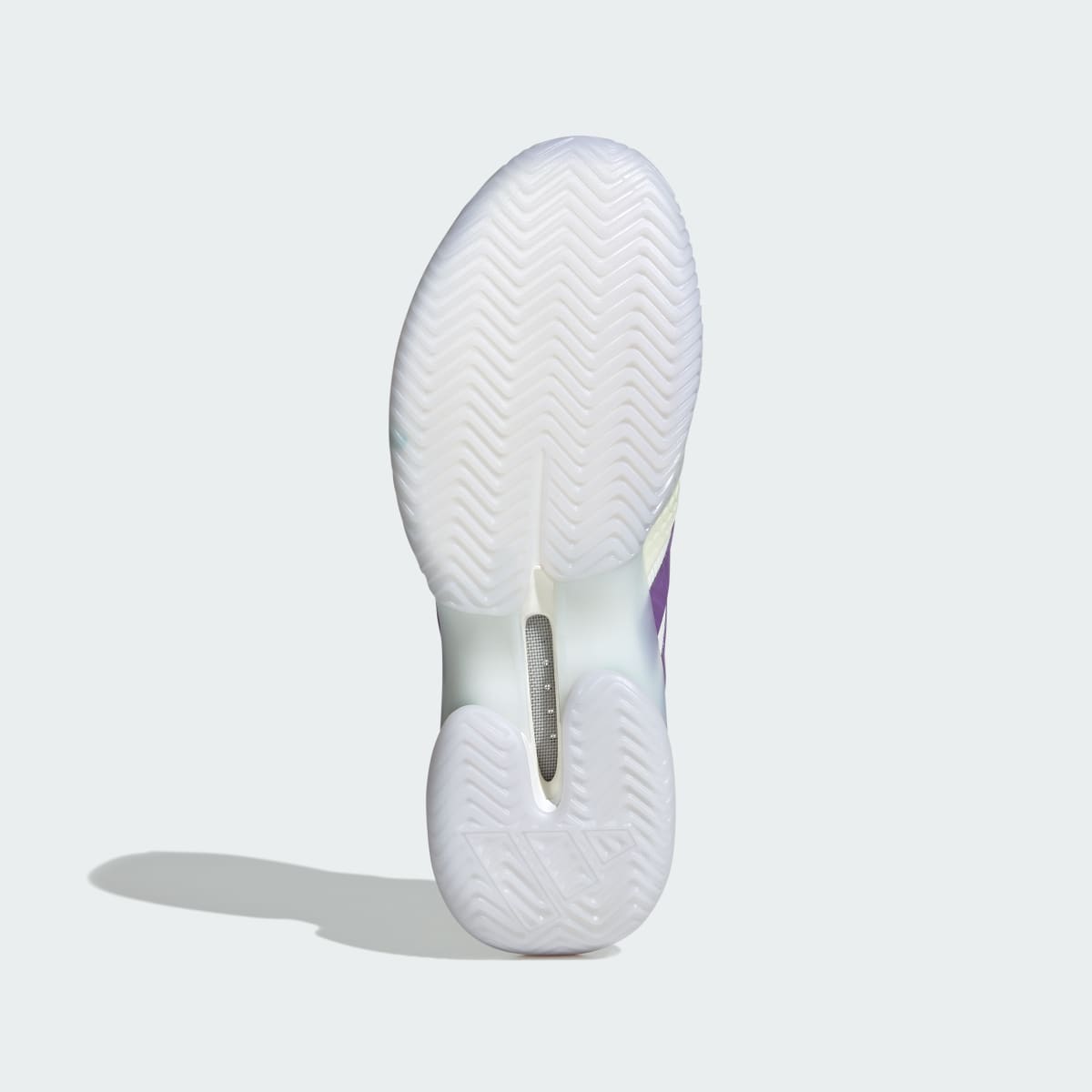 adidas Men's Barricade 14 Tennis Shoes - Off White / Active Purple / Cloud White