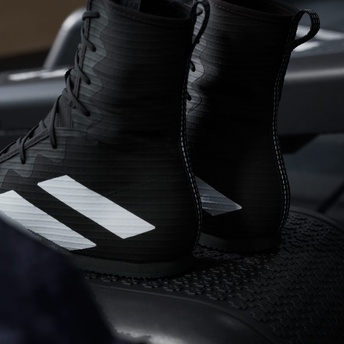 adidas Women's Box Hog 4 Shoes - Core Black / Cloud White / Core Black