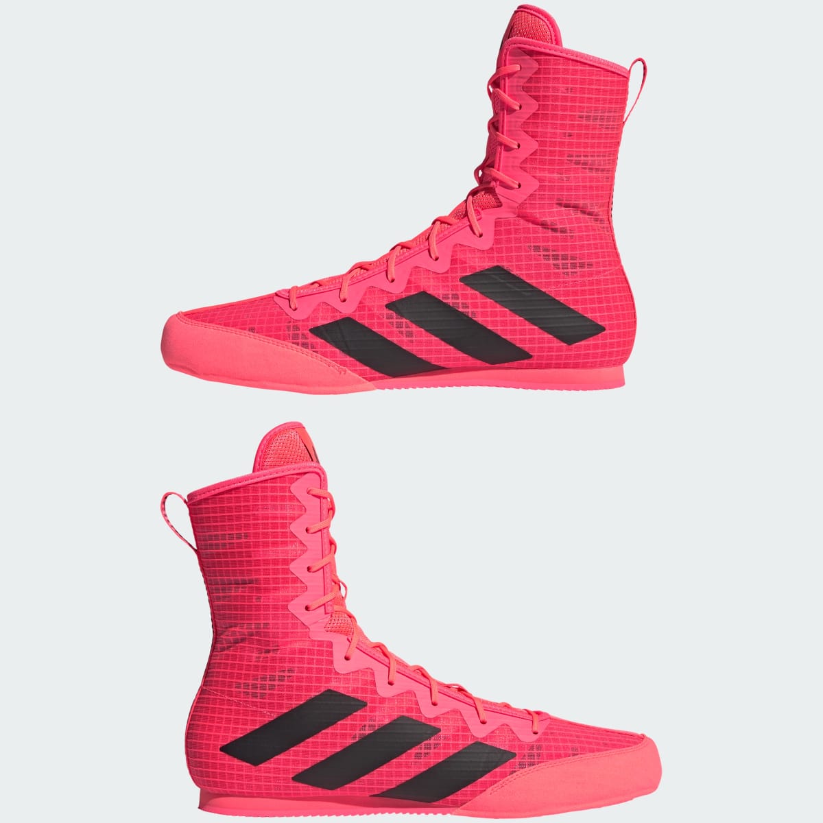 adidas Men's Box Hog 4 Shoes - Solar Turbo / Core Black / Cloud White