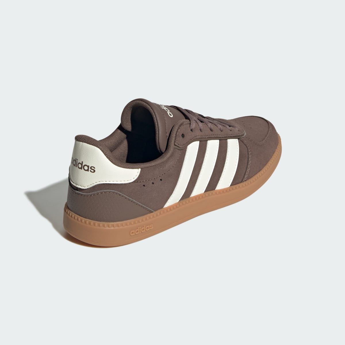 adidas Women's Breaknet Sleek Shoes - Earth Strata / Off White / Gum