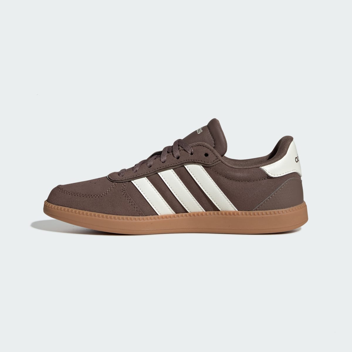 adidas Women's Breaknet Sleek Shoes - Earth Strata / Off White / Gum