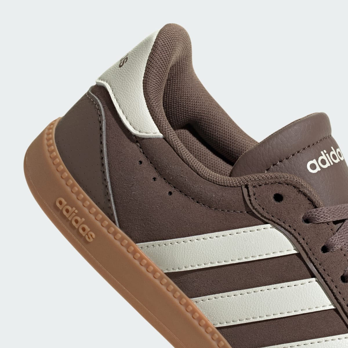 adidas Women's Breaknet Sleek Shoes - Earth Strata / Off White / Gum