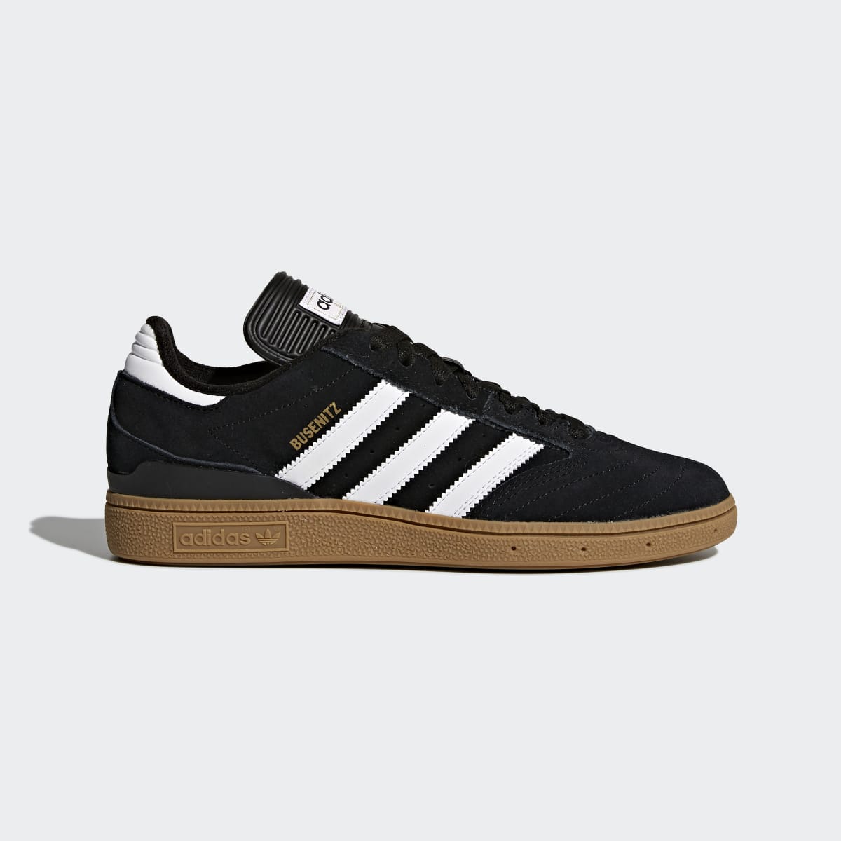 adidas Women's Busenitz Pro Shoes - Core Black / Cloud White / Gold Metallic