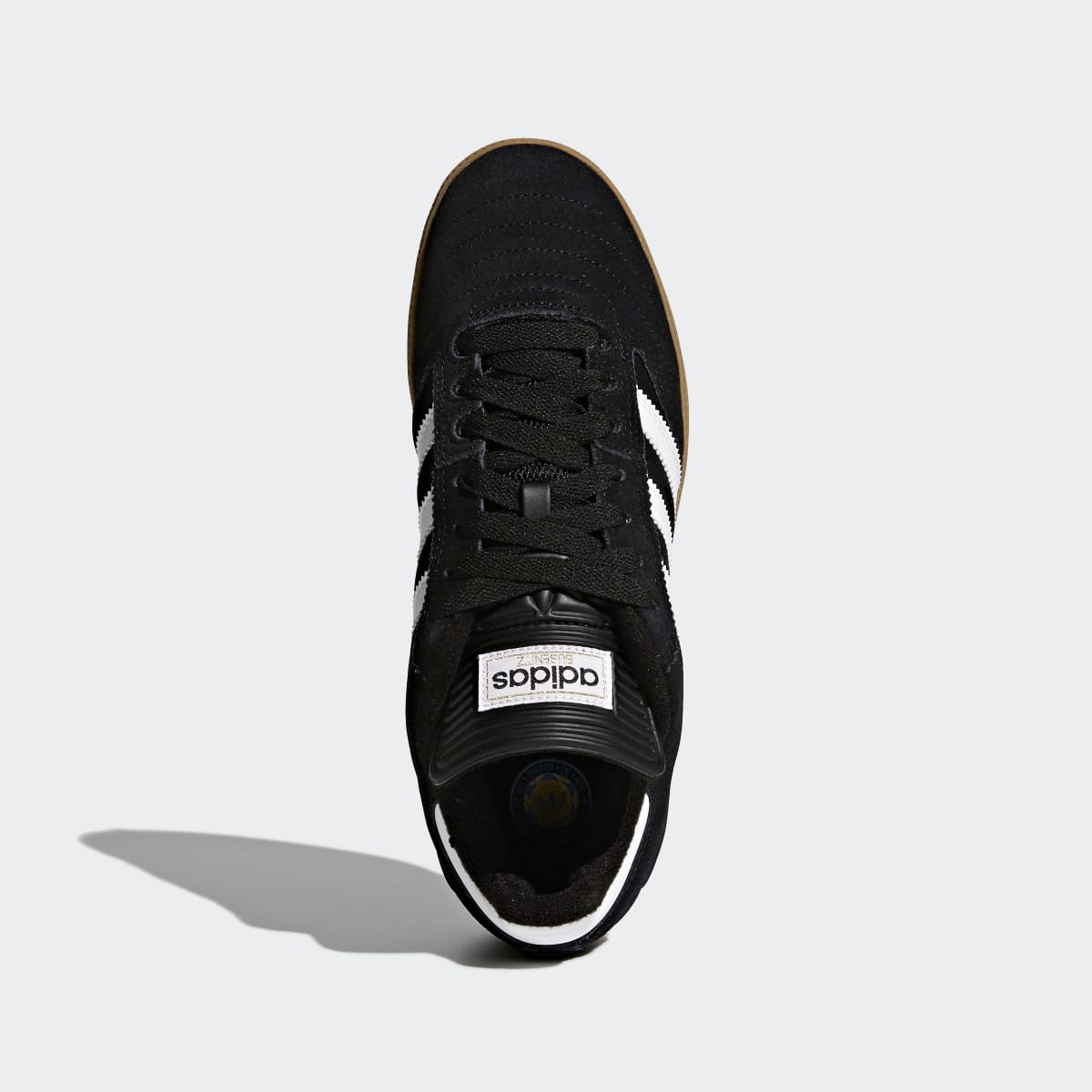 adidas Women's Busenitz Pro Shoes - Core Black / Cloud White / Gold Metallic