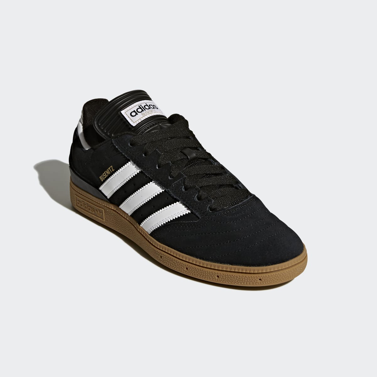 adidas Women's Busenitz Pro Shoes - Core Black / Cloud White / Gold Metallic
