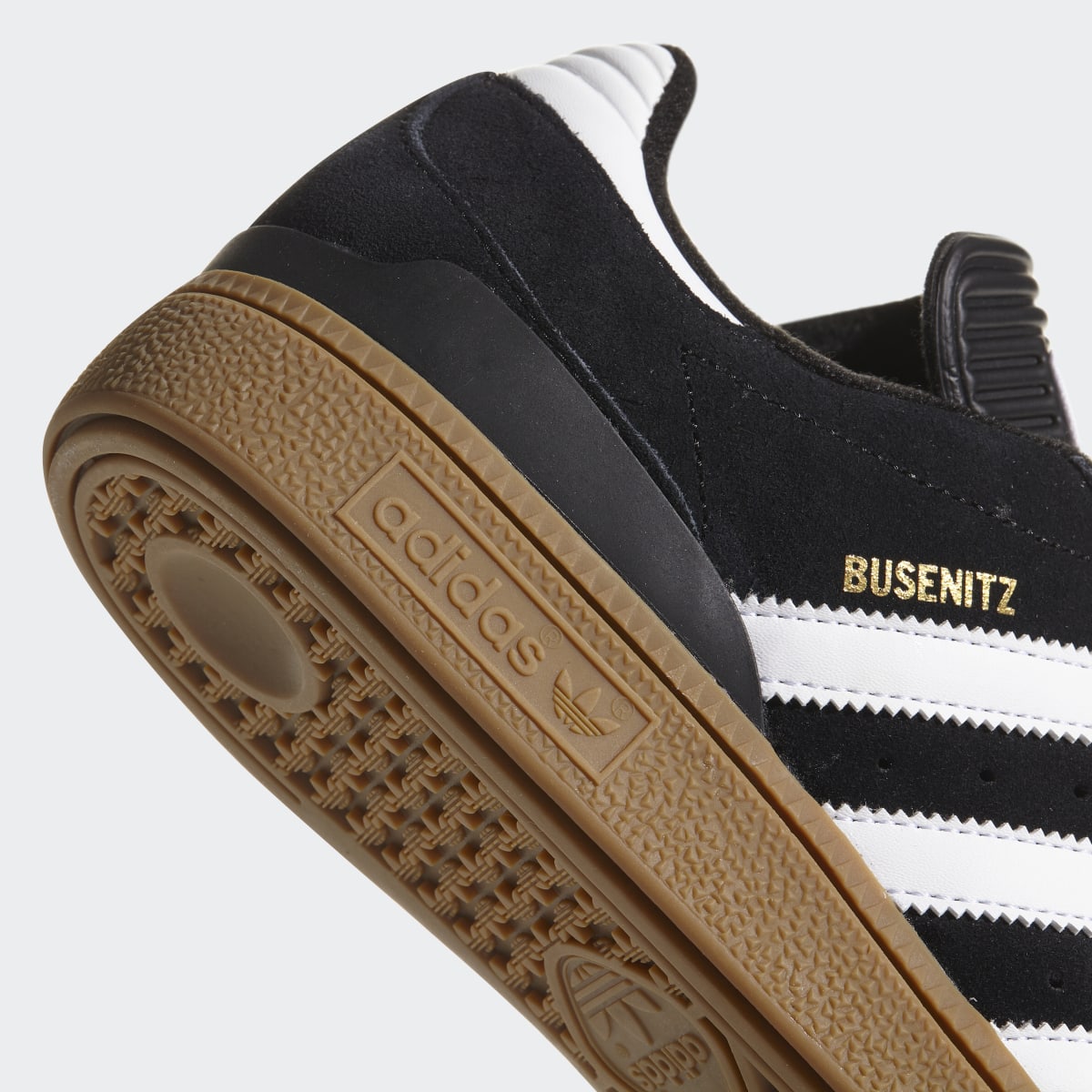 adidas Women's Busenitz Pro Shoes - Core Black / Cloud White / Gold Metallic