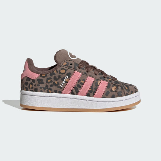 adidas Kids' Campus 00s Shoes - Earth Strata / Cloud White / Glow Pink