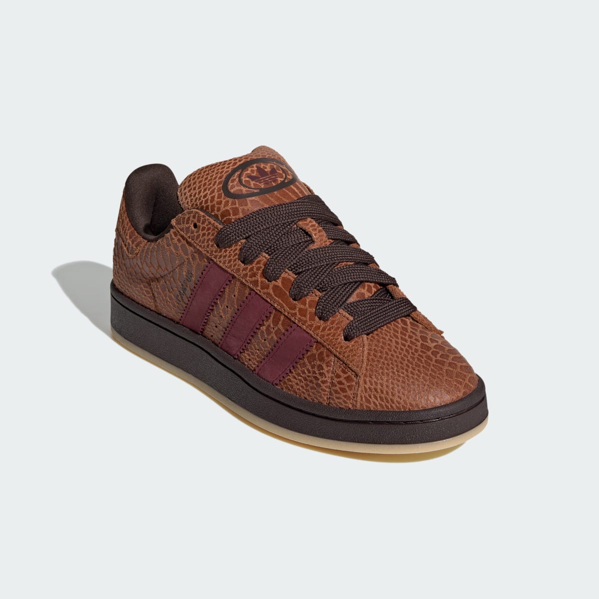 adidas Men's Campus 00s Shoes - Dusky Bronze / Maroon / Aurora Coffee