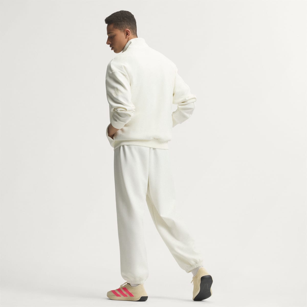 adidas Men's Climacool Laced Shoes - Off White / Solar Turbo / Core Black
