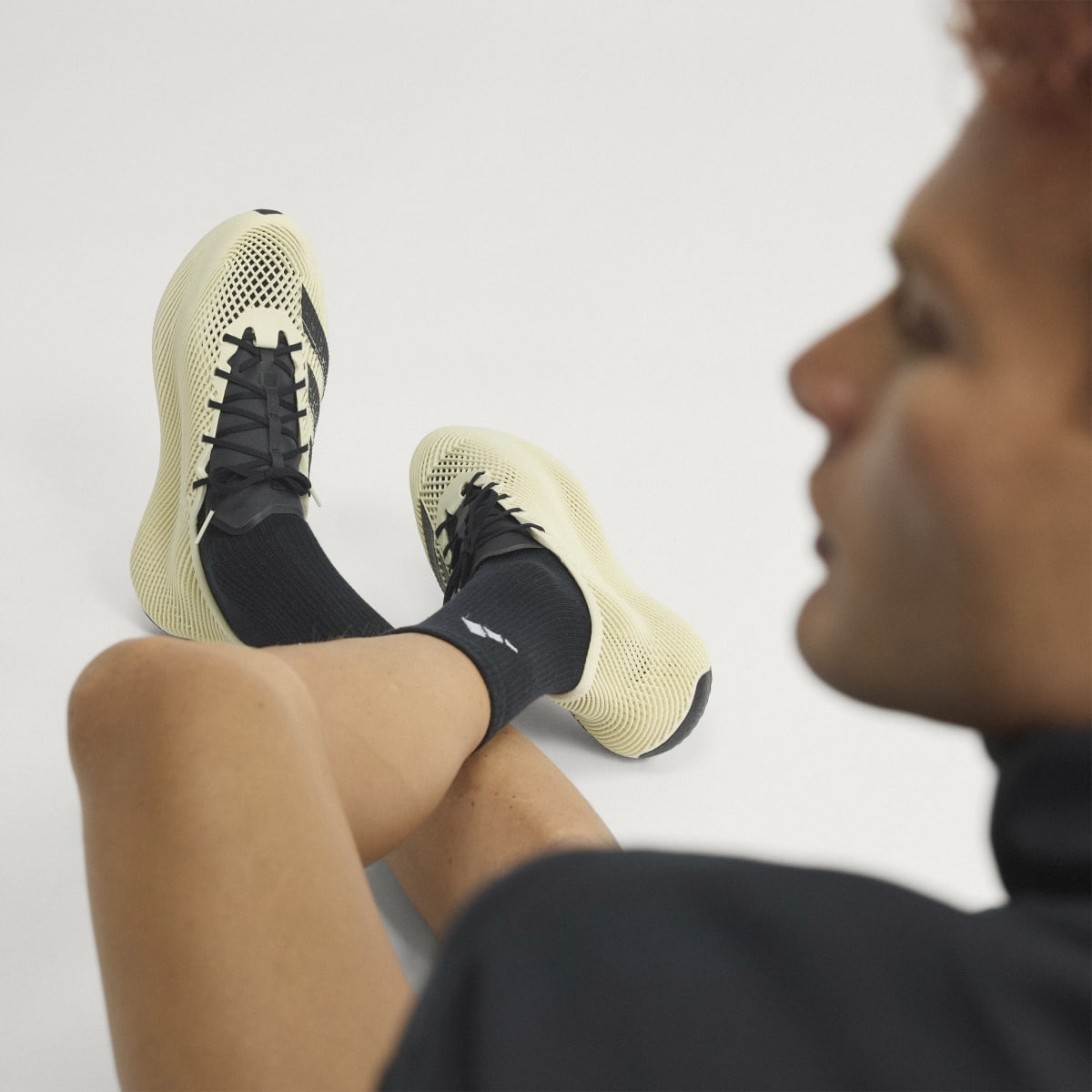 adidas Women's Climacool Laced Shoes - Off White / Core Black / Core Black