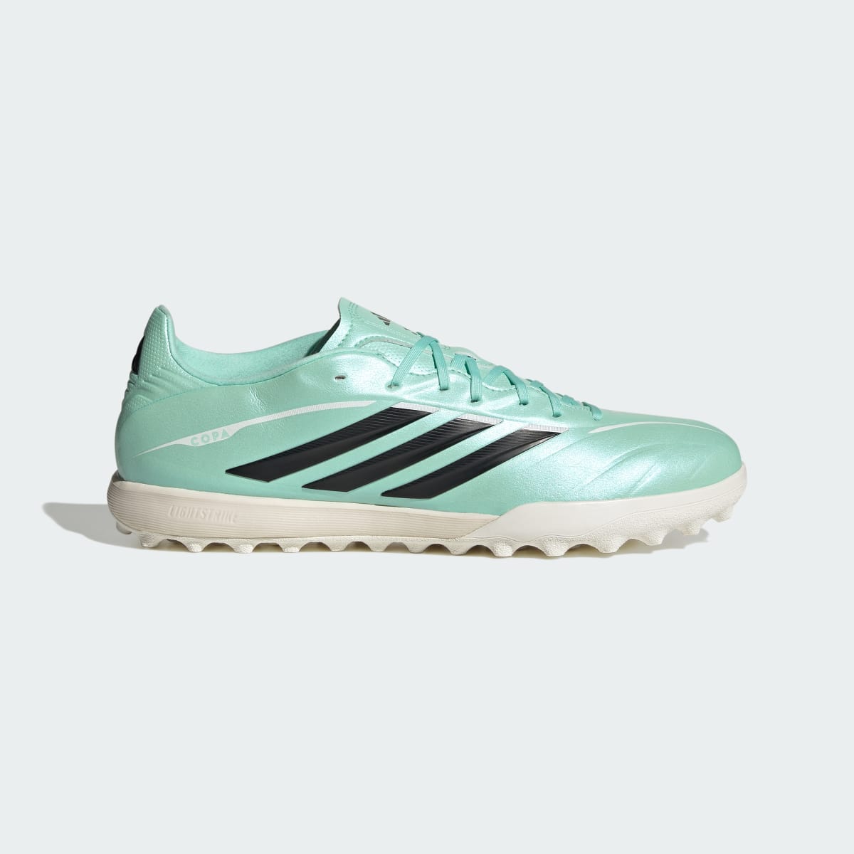 adidas Women's Copa Pure IV League Turf Soccer Cleats - Clear Mint / Core Black / Cloud White