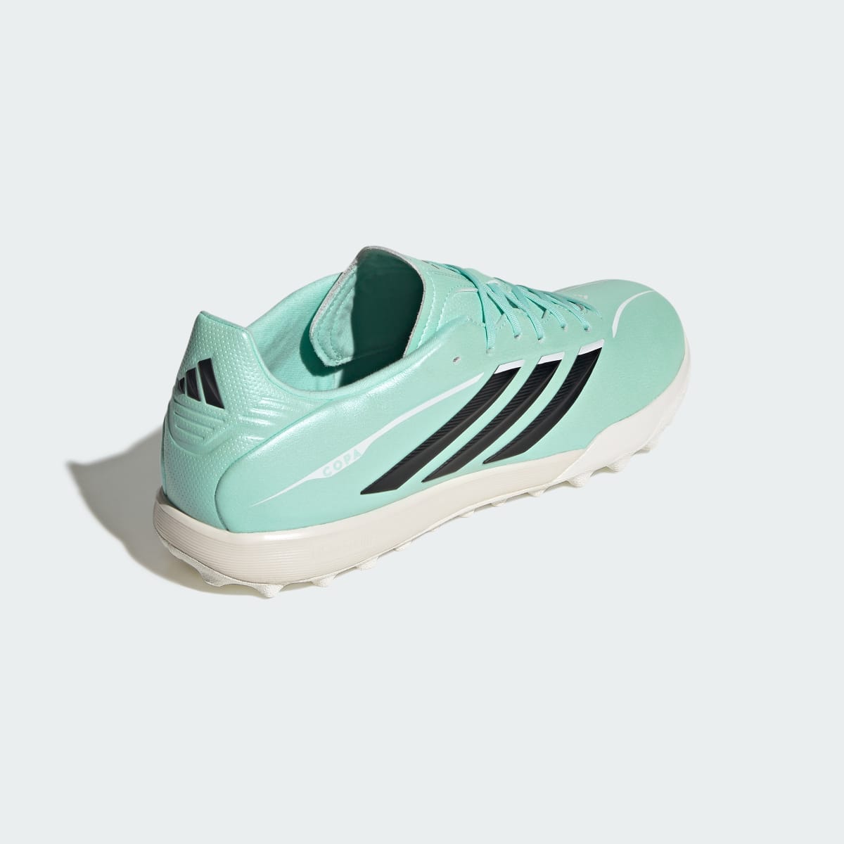 adidas Women's Copa Pure IV League Turf Soccer Cleats - Clear Mint / Core Black / Cloud White