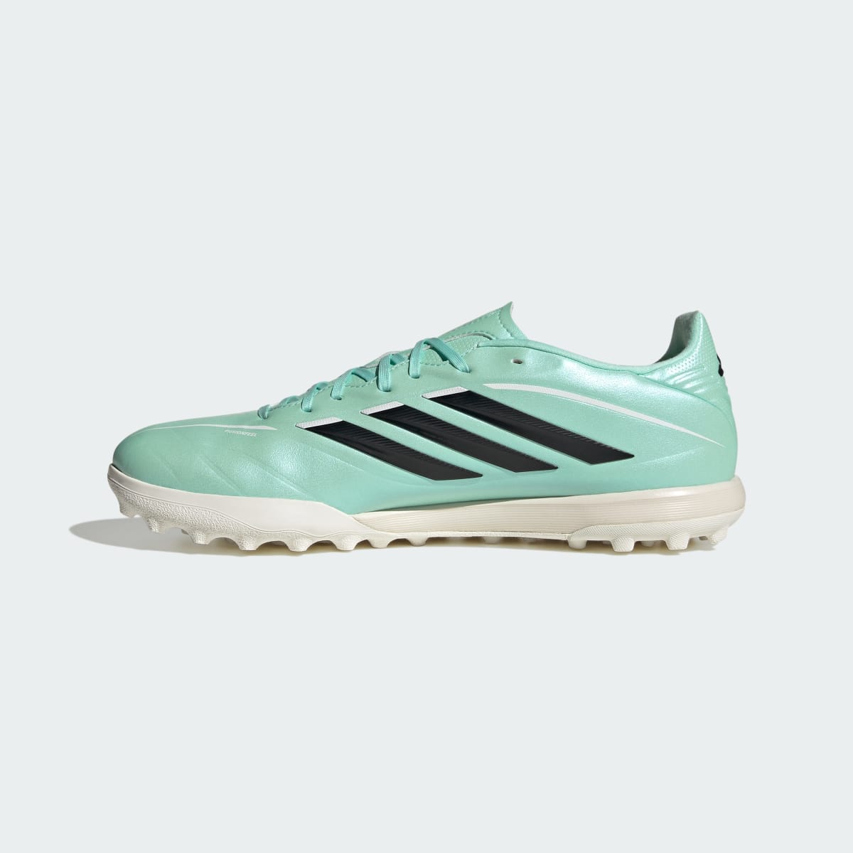 adidas Women's Copa Pure IV League Turf Soccer Cleats - Clear Mint / Core Black / Cloud White