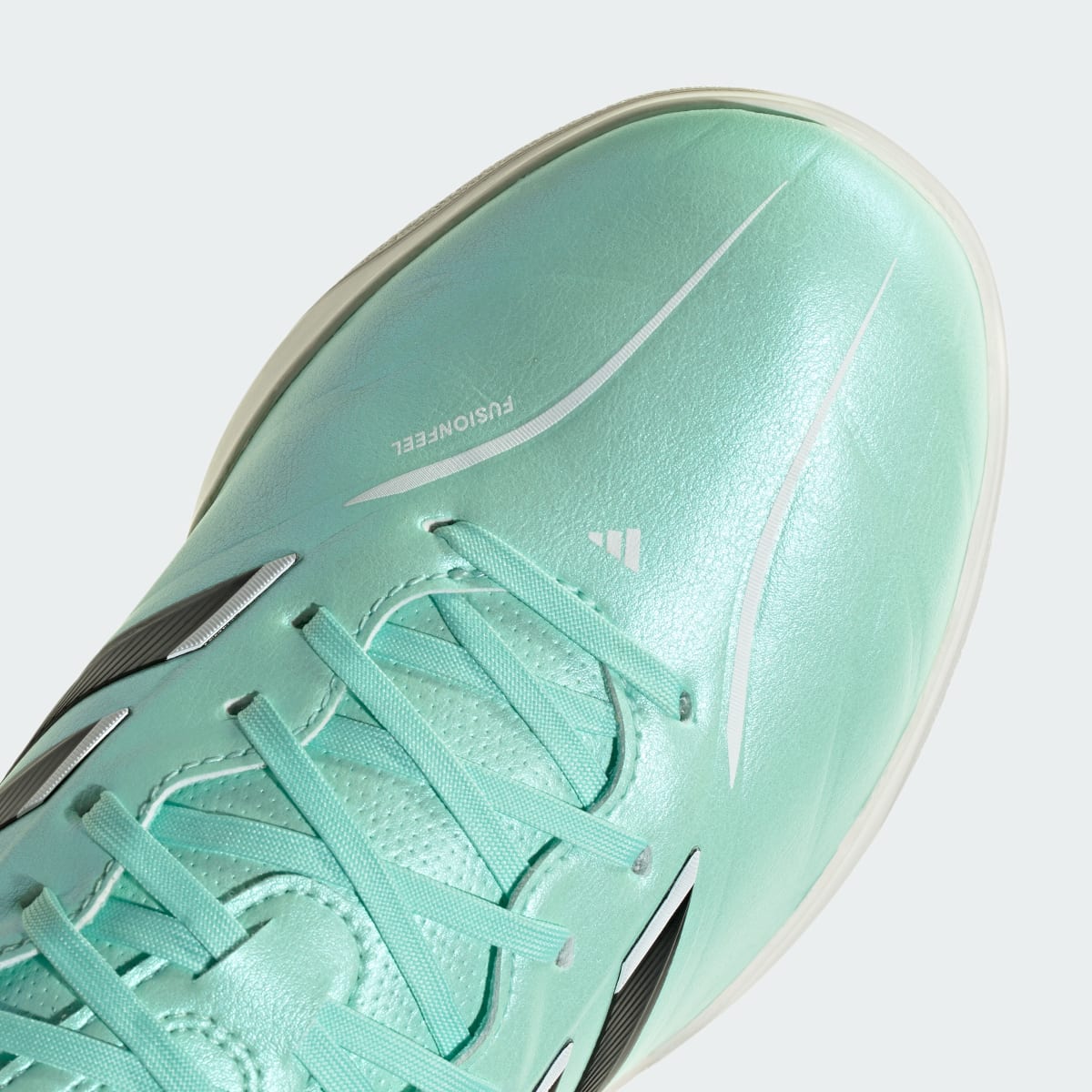 adidas Women's Copa Pure IV League Turf Soccer Cleats - Clear Mint / Core Black / Cloud White