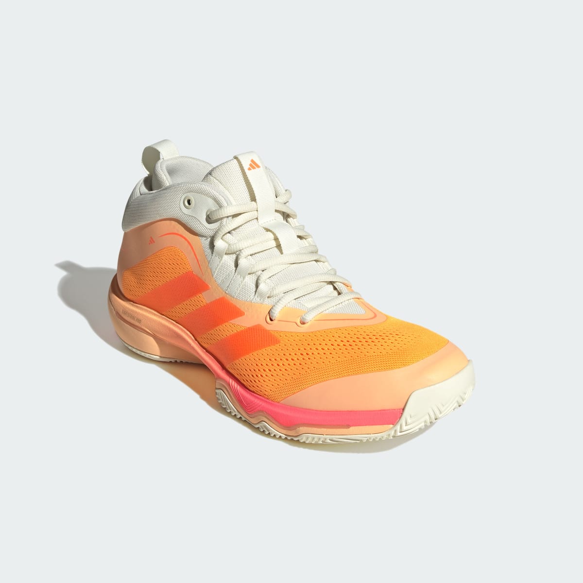 adidas Men's Crazyflight 7 Shoes - Lucid Tangerine / Lucid Orange / Off White