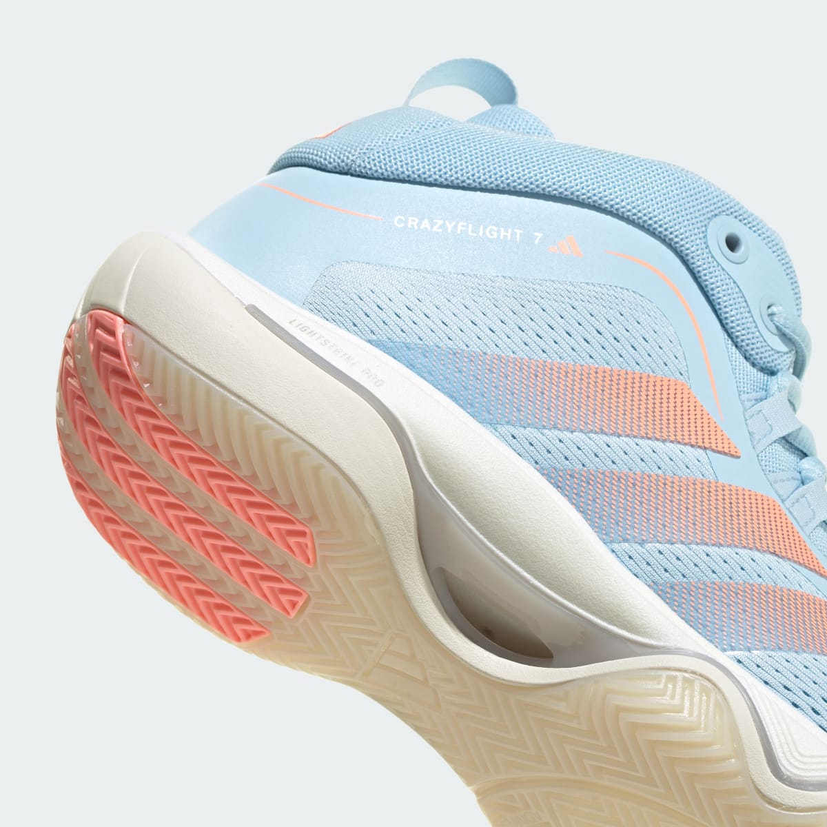 adidas Women's Crazyflight 7 Shoes - Clear Sky / Frozen Turbo / Off White