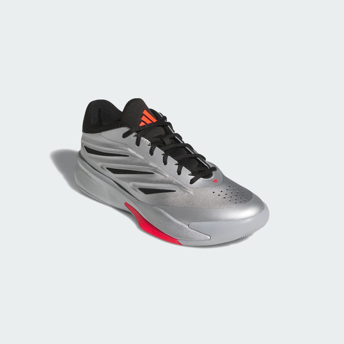 adidas Women's Crazy Energy Shoes - Silver Metallic / Core Black / Lucid Red