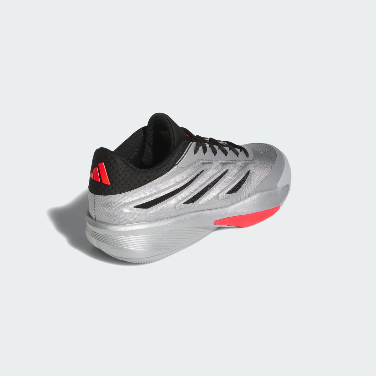 adidas Women's Crazy Energy Shoes - Silver Metallic / Core Black / Lucid Red