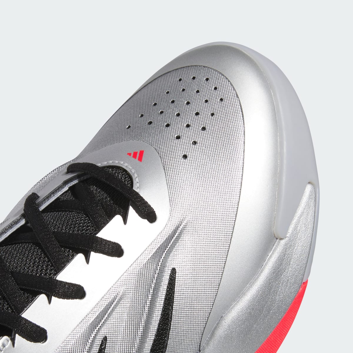 adidas Women's Crazy Energy Shoes - Silver Metallic / Core Black / Lucid Red