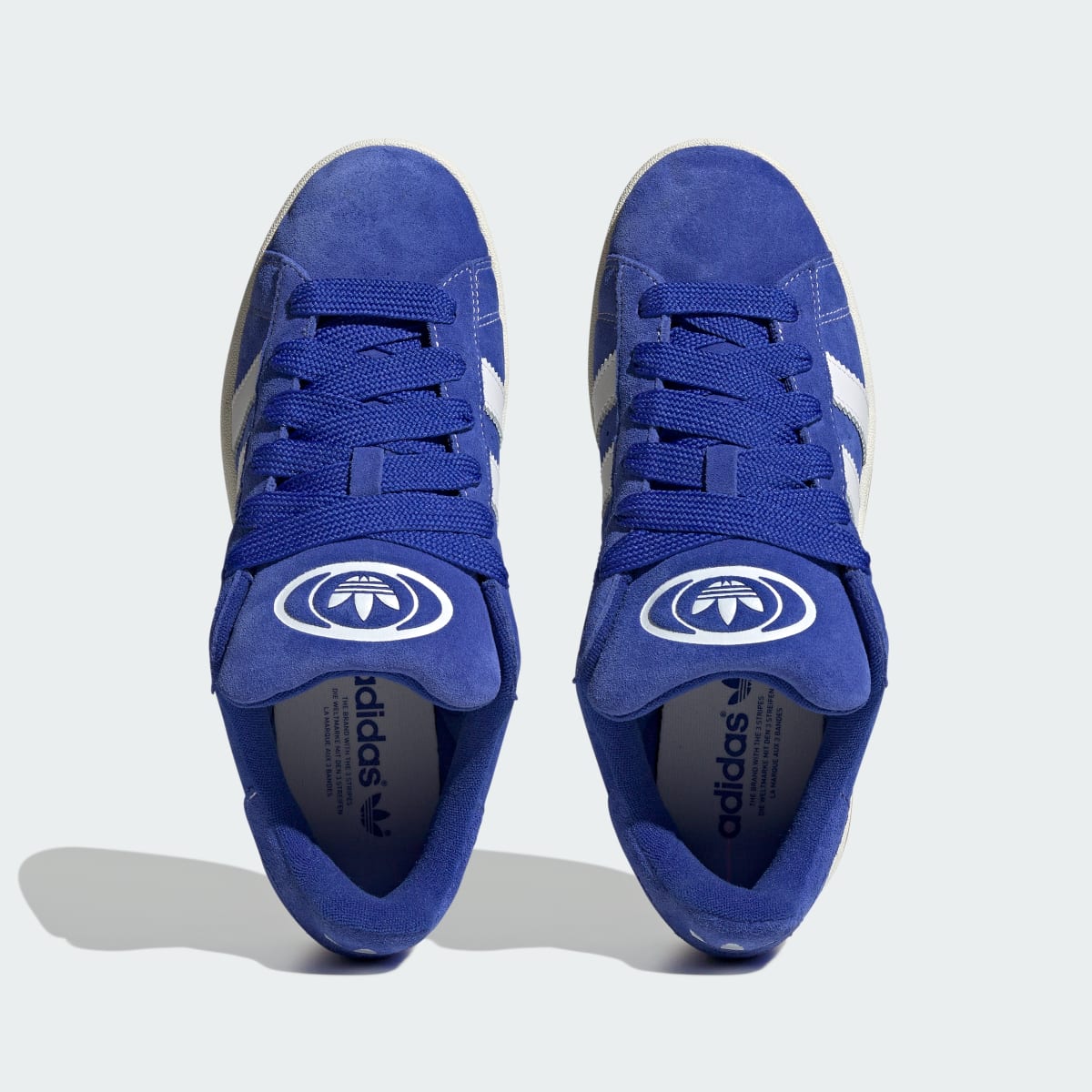 adidas Women's Campus 00s Shoes - Semi Lucid Blue / Cloud White / Off White