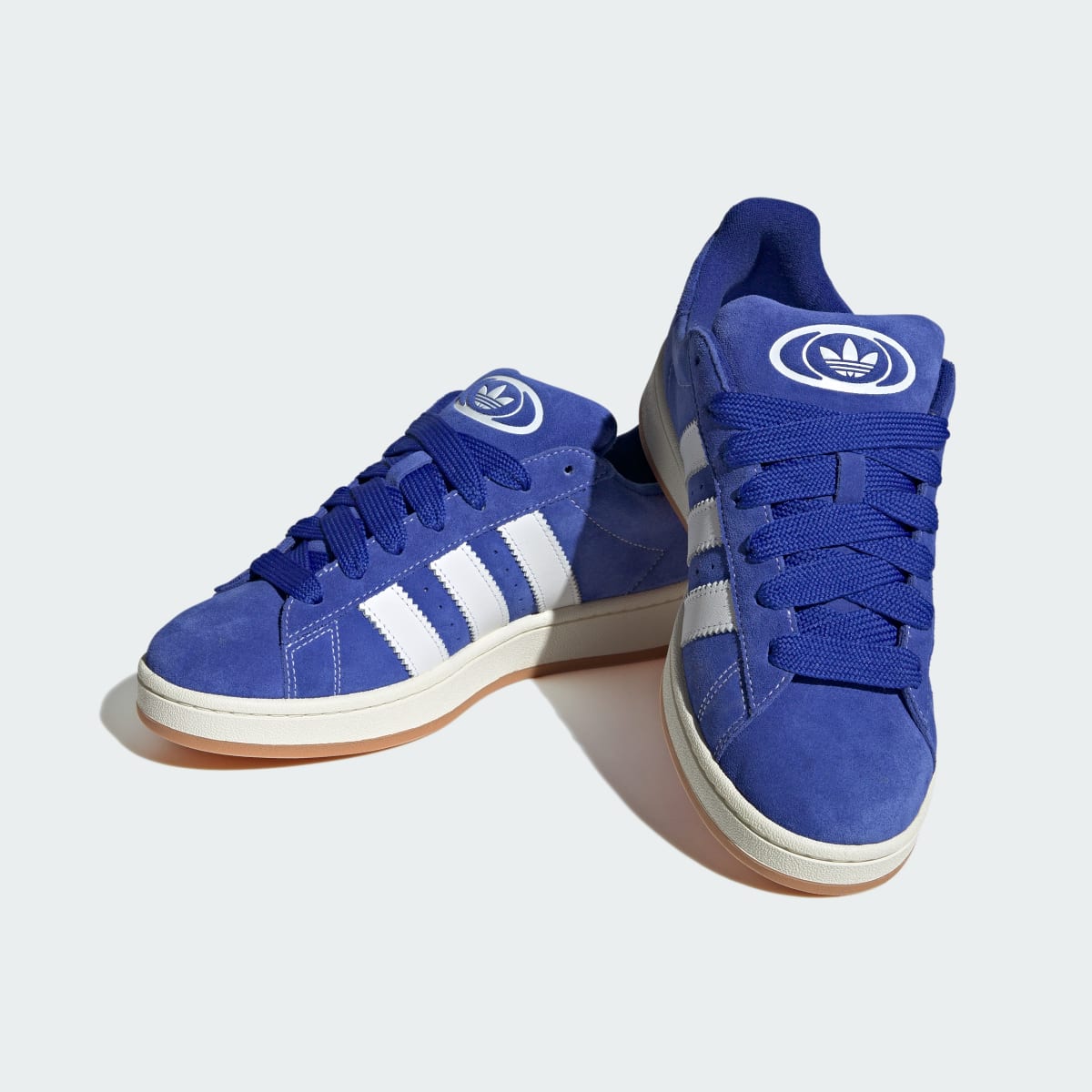 adidas Women's Campus 00s Shoes - Semi Lucid Blue / Cloud White / Off White