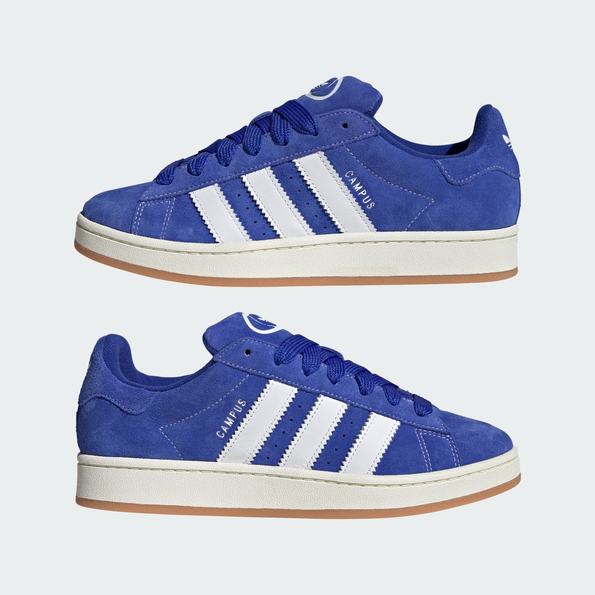adidas Women's Campus 00s Shoes - Semi Lucid Blue / Cloud White / Off White