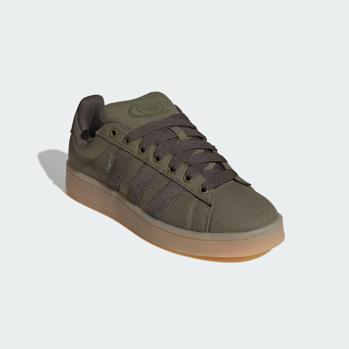 adidas Women's Campus 00s Shoes - Focus Olive / Shadow Olive / Gum