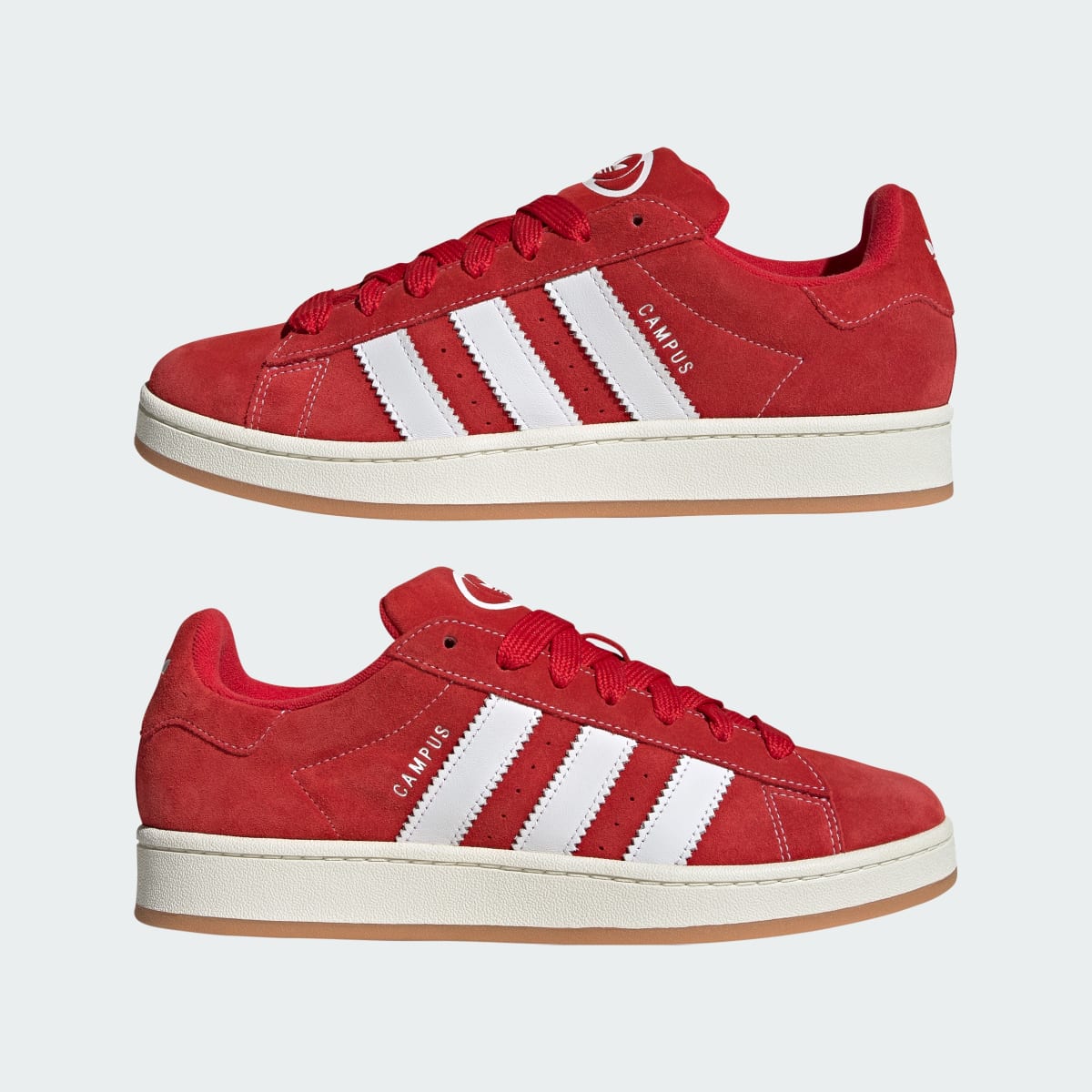adidas Women's Campus 00s Shoes - Better Scarlet / Cloud White / Off White