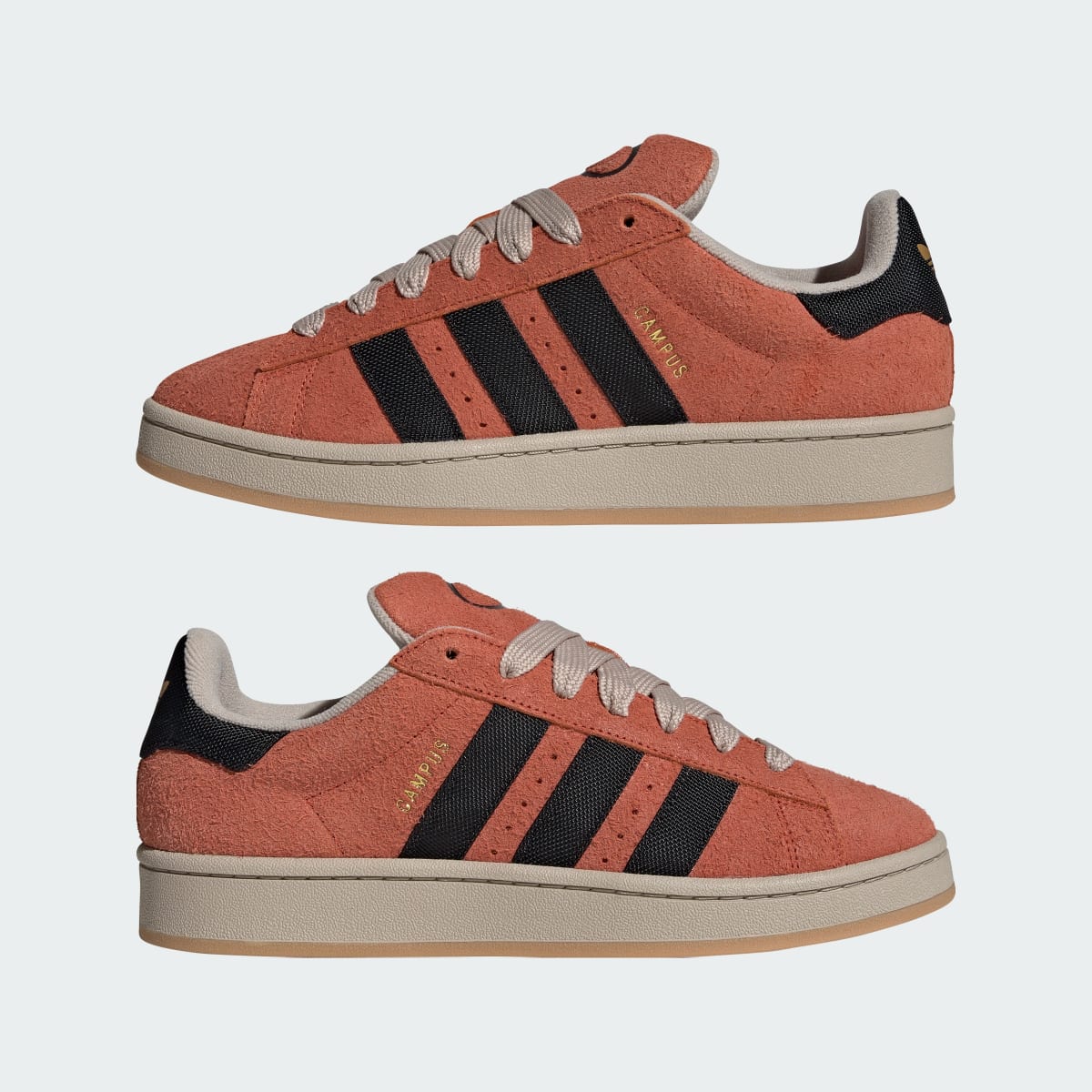 adidas Men's Campus 00s Shoes - Preloved Red / Core Black / Wonder Beige