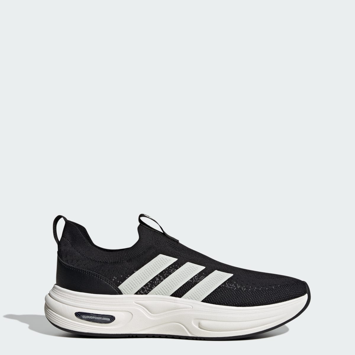 adidas Men's Cloudfoam Cuxxion Sock Shoes - Core Black / Core White / Grey Five