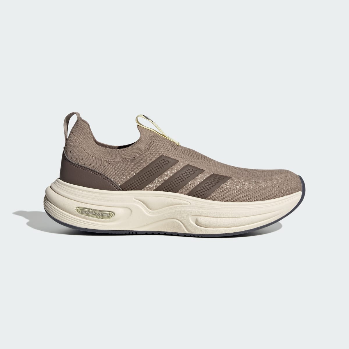 adidas Women's Cloudfoam Cuxxion Sock Shoes - Chalky Brown / Earth Strata / Crystal Linen