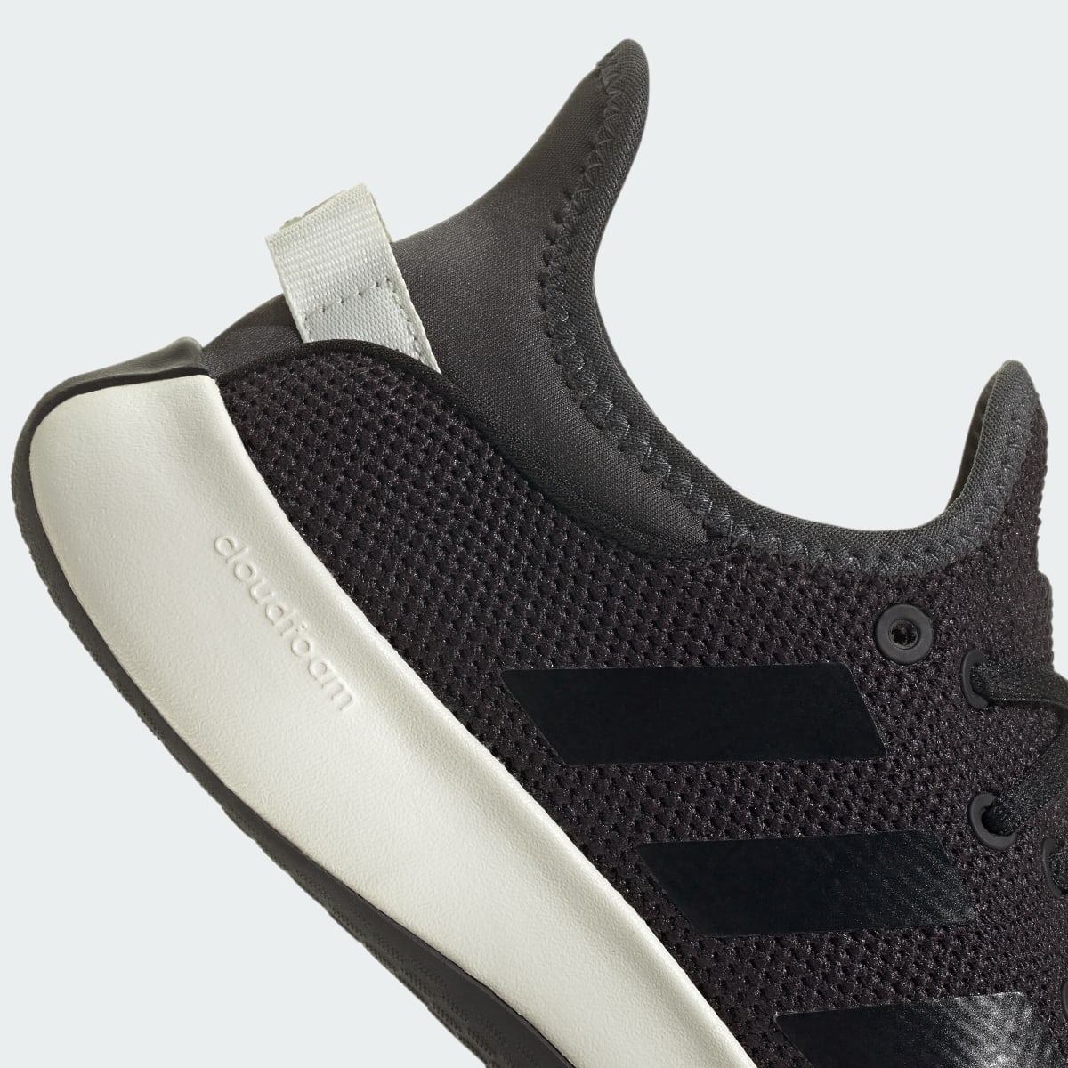 adidas Women's Cloudfoam Pure Shoes - Core Black / Core Black / Grey Six