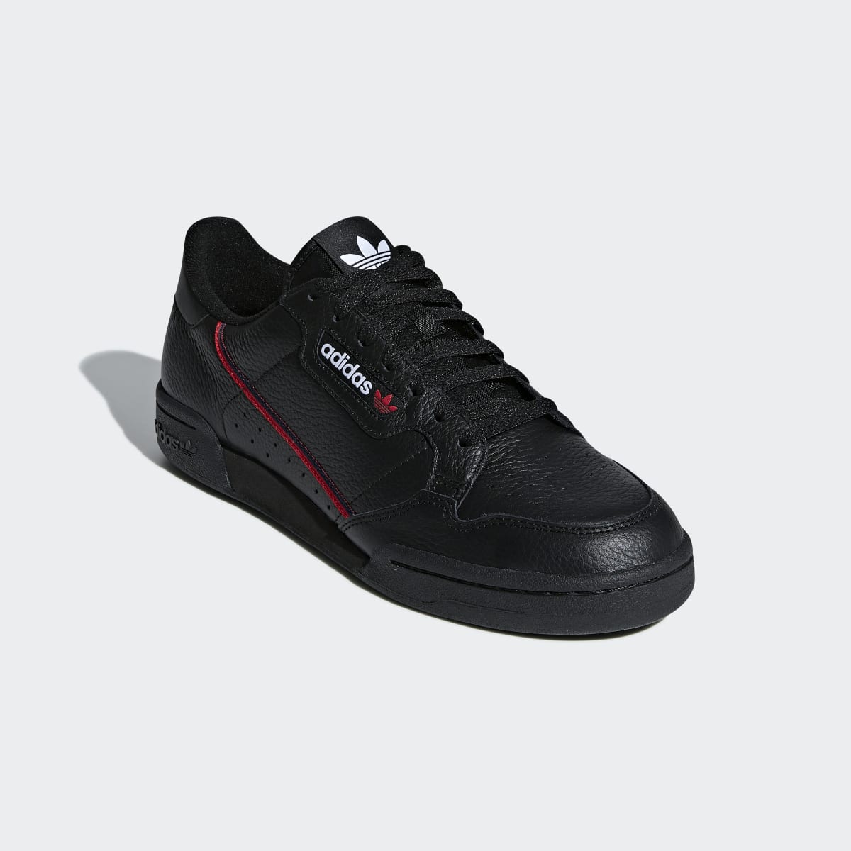 adidas Women's Continental 80 Shoes - Core Black / Scarlet / Collegiate Navy