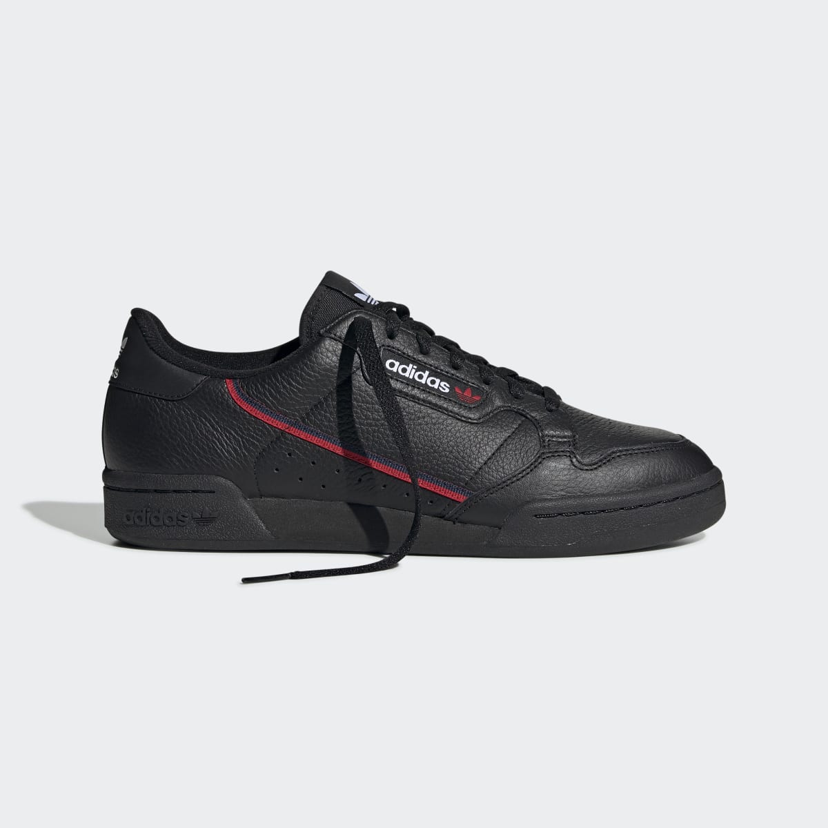 adidas Women's Continental 80 Shoes - Core Black / Scarlet / Collegiate Navy